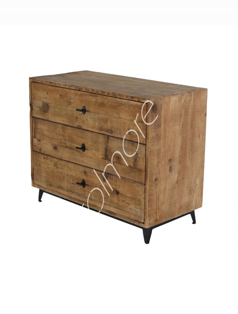 Chest recl. pine 100x48x80