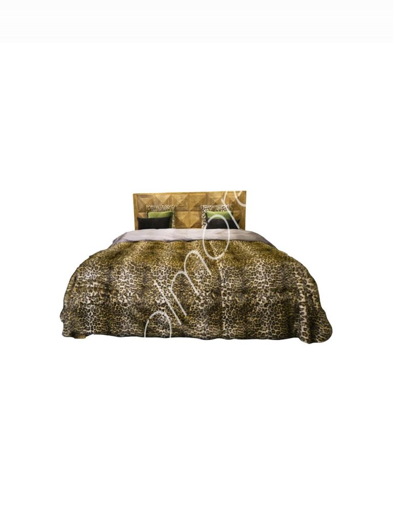 Bed natural old elm 195x215x126