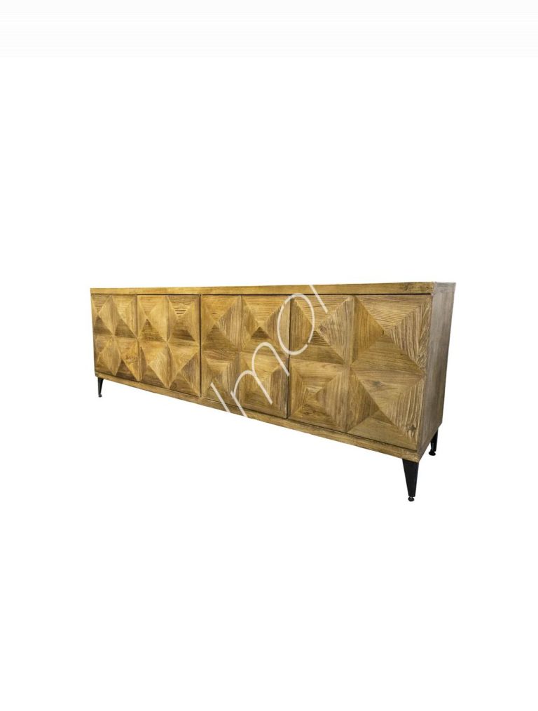 Sideboard natural IR old elm 110x50x77