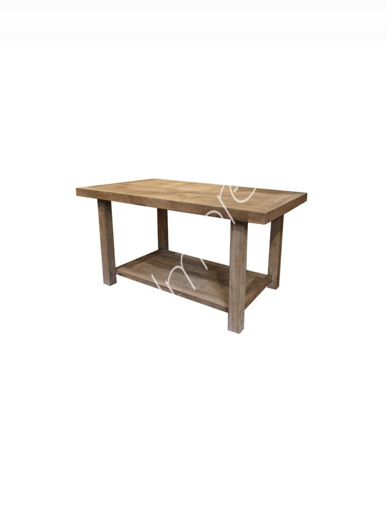 Bar table reclaimed elm 200x100x100
