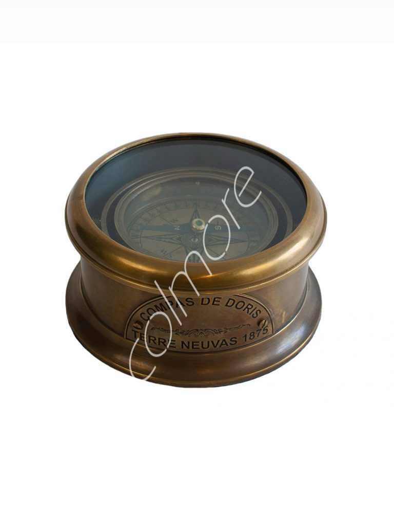 Decorative drum compass BRANT 11x11x6
