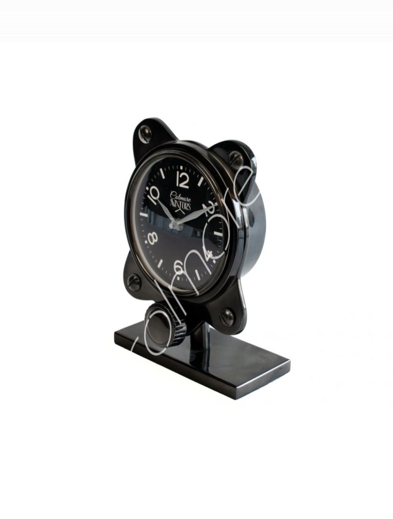 Table clock black