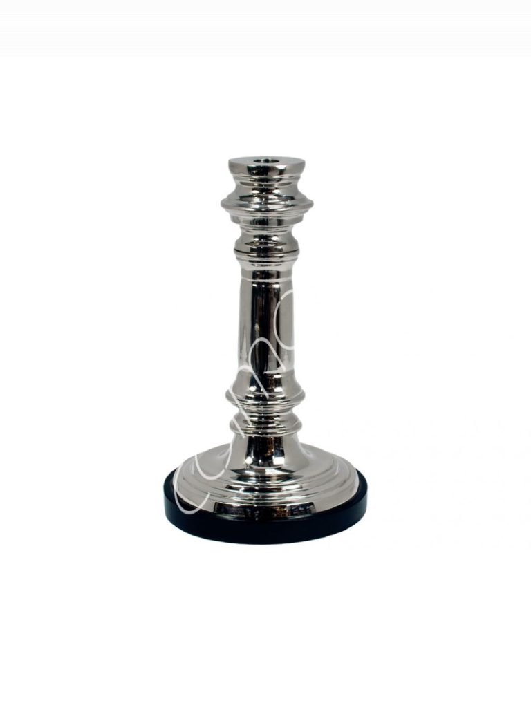 Candle stand w/wooden base 20x16x33