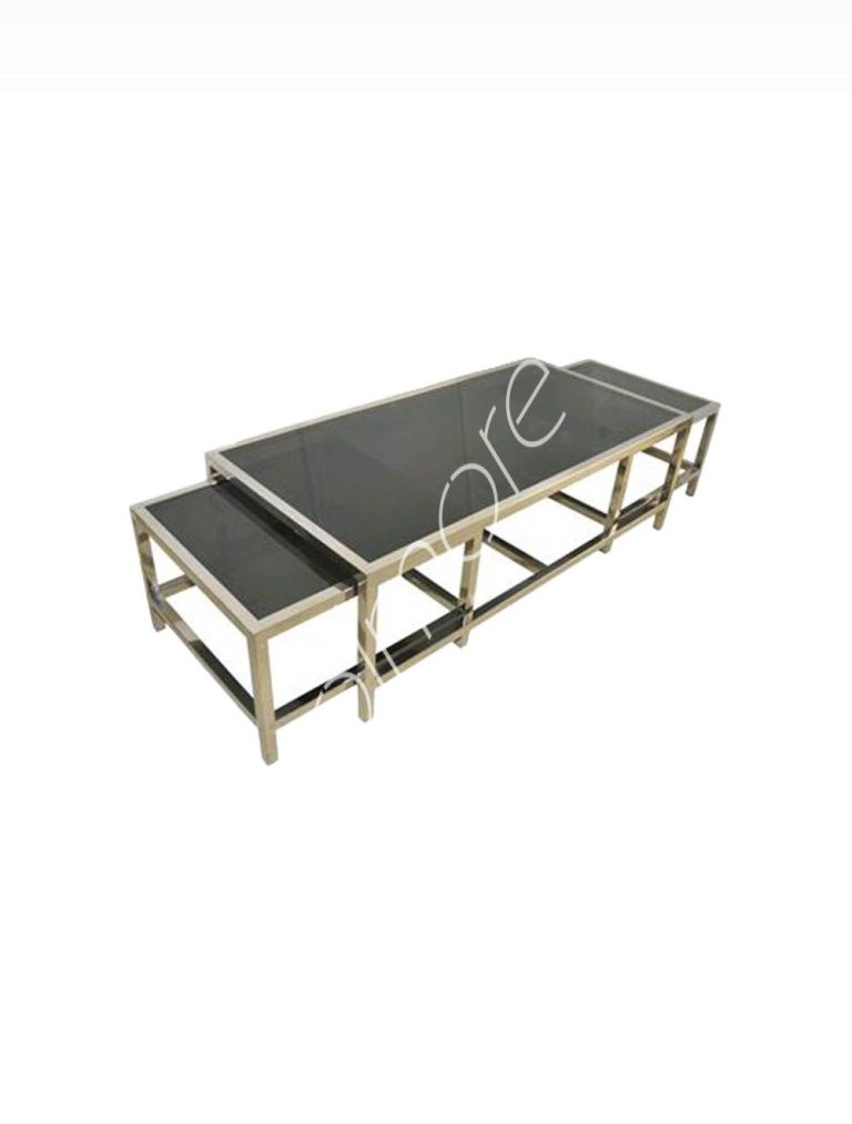 Coffee table SET3 ssPOL 140x70x45 60x68x38 60x68x38
