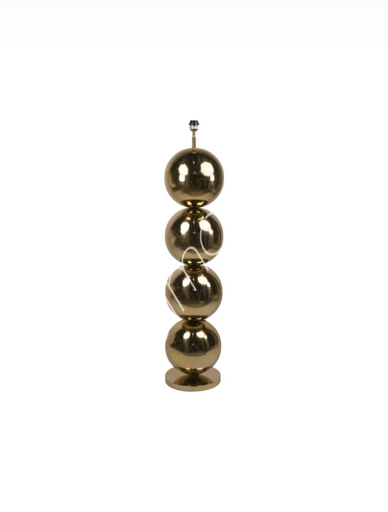 Floor lamp balls ss/GOLD 30x30x137