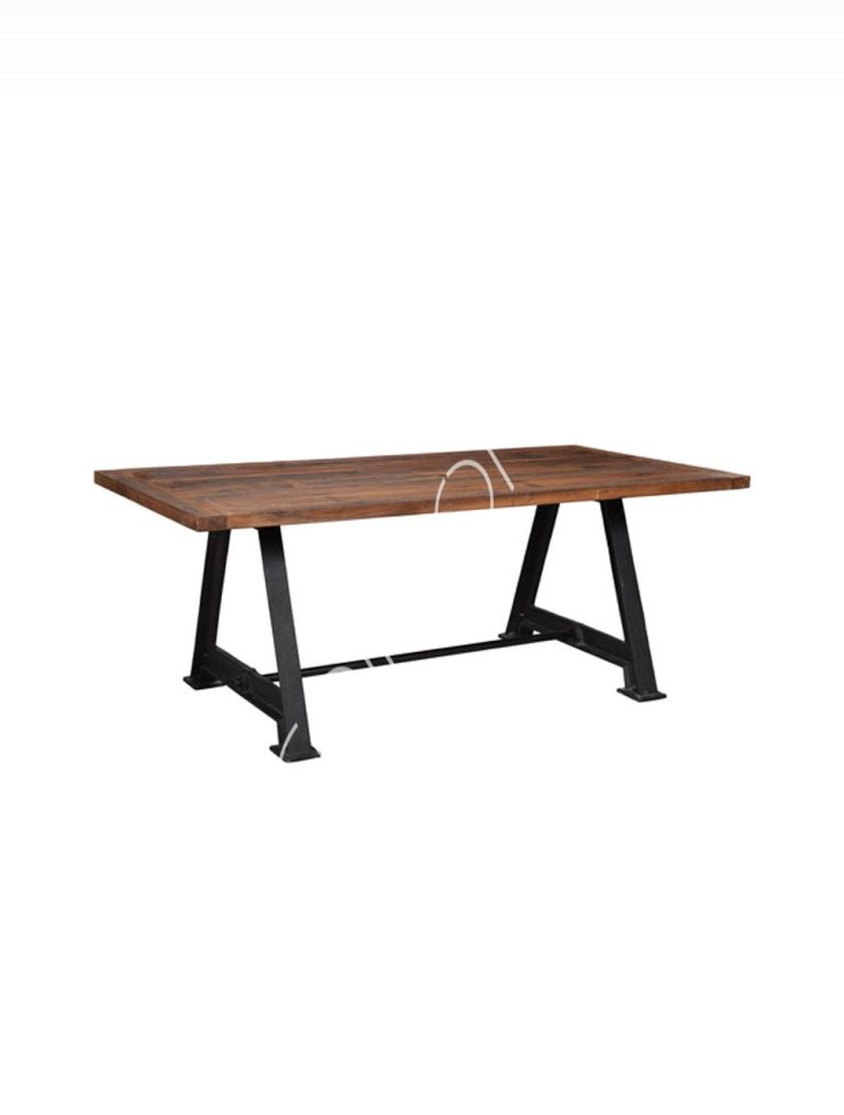 Dining table Rhodos sleeper wood 240x100x76