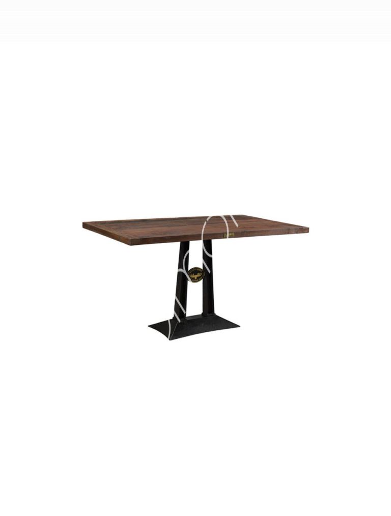 Bistro table Samos sleeper wood 120x70x76