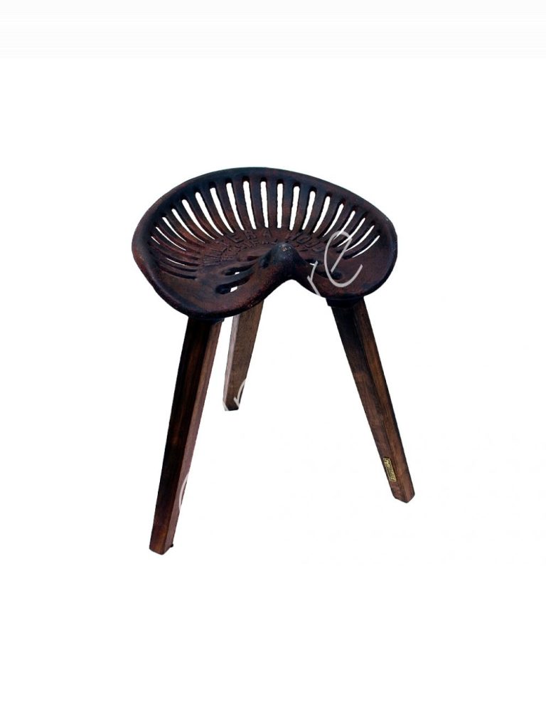 Stool metalwood 45x36x46