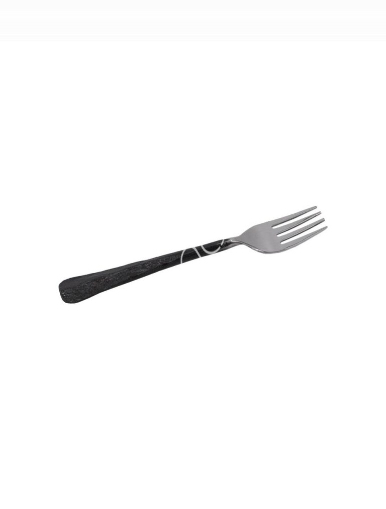 Cake fork pewter ss 17x2x1