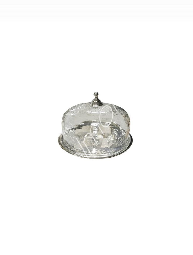 Dome w/tray ss/NI 29x29x18