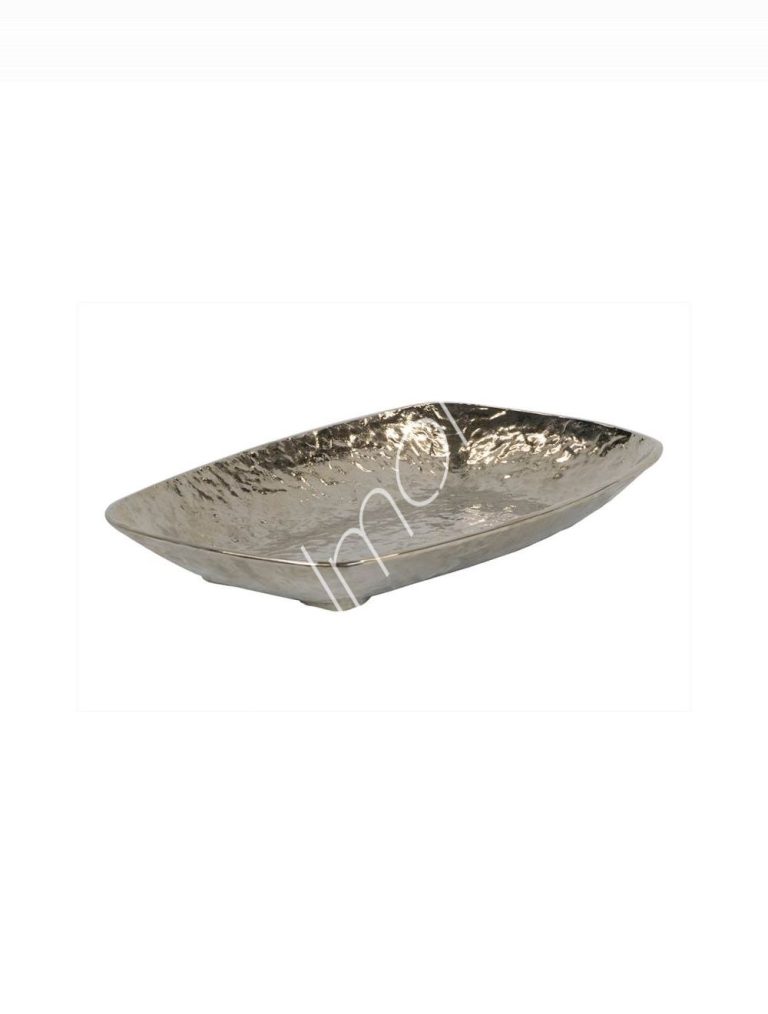 Tray rectangular crushed ALUNI 39x25x5