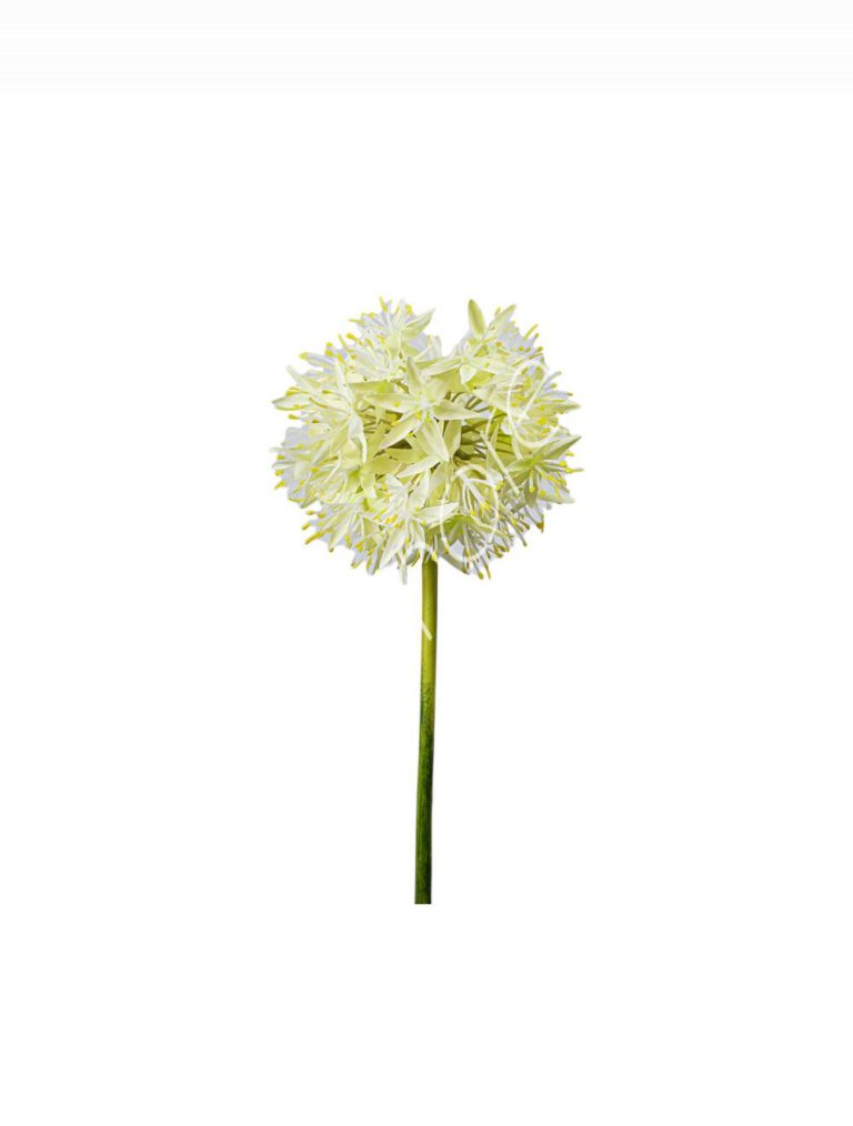 Flower ball white 75cm