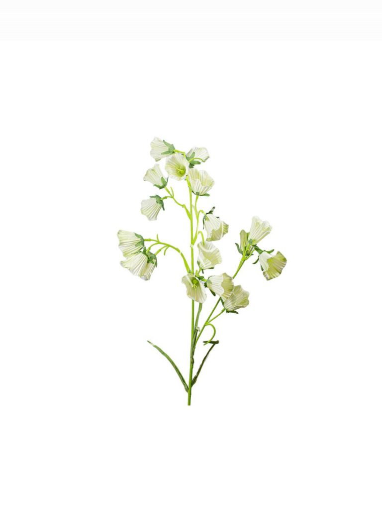 Flower morning glory white 77cm