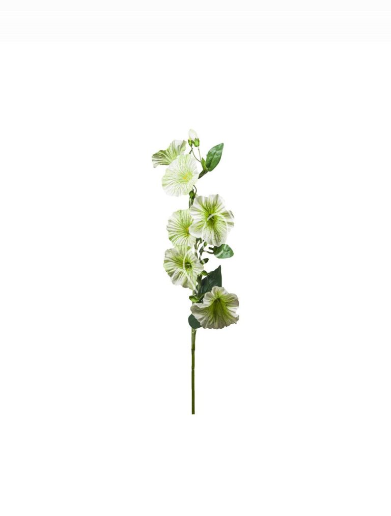 Flower morning glory white 76cm