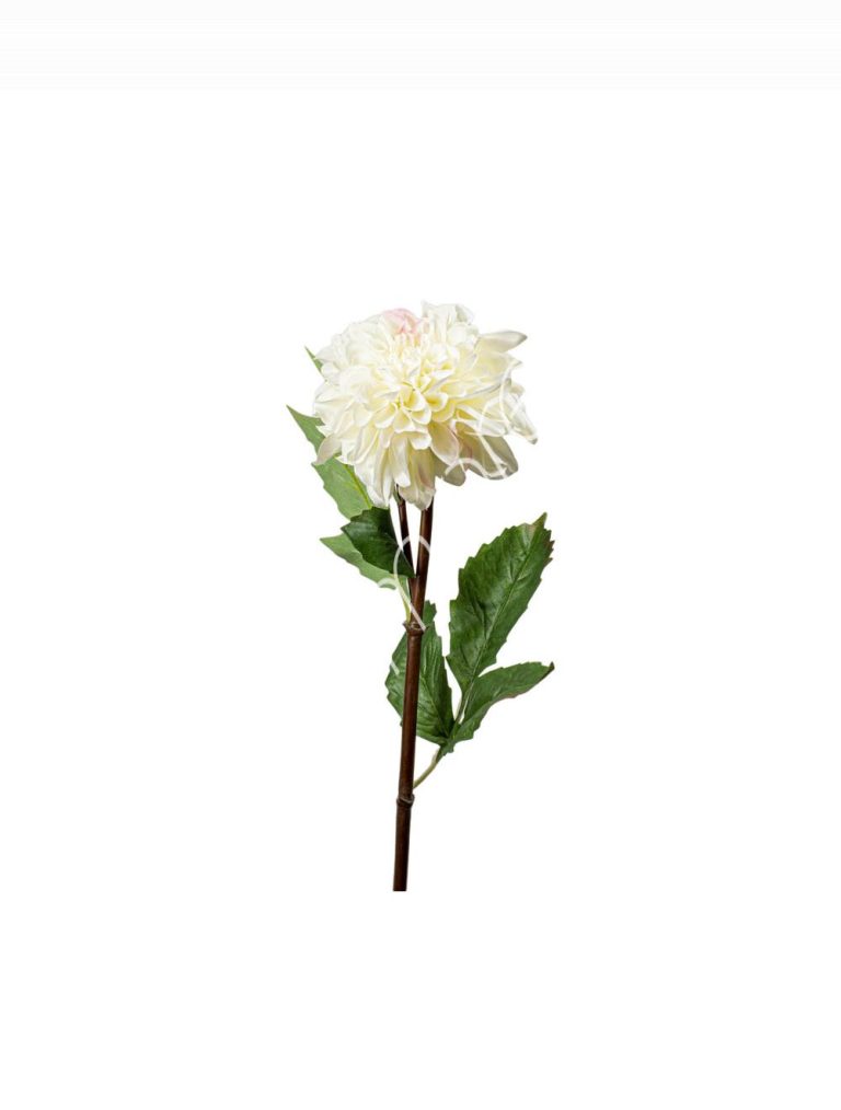 Flower Dahlia white 50cm