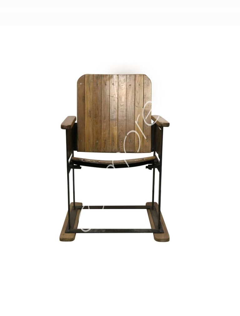 Cinema chair one seat wood 50x50x78