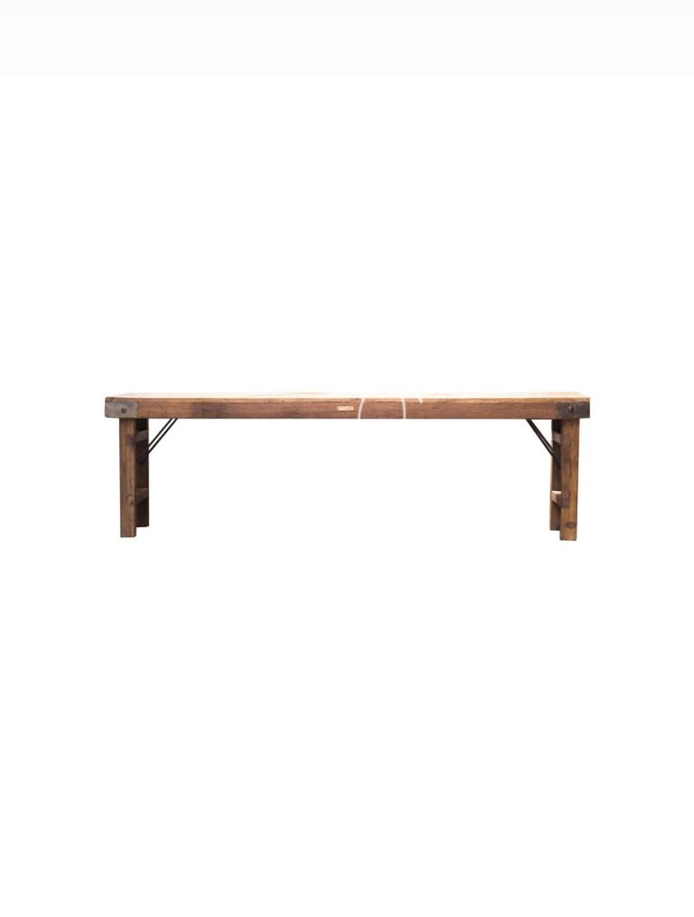 Bench folding wood 150x30x45