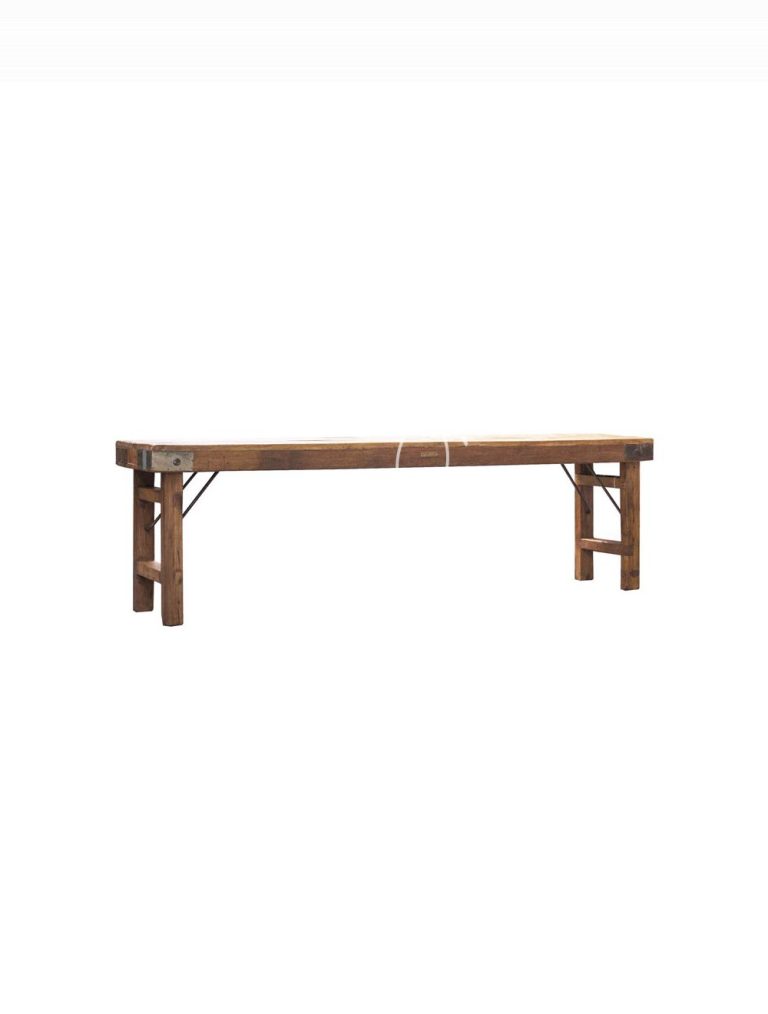 Bench folding wood 150x30x45