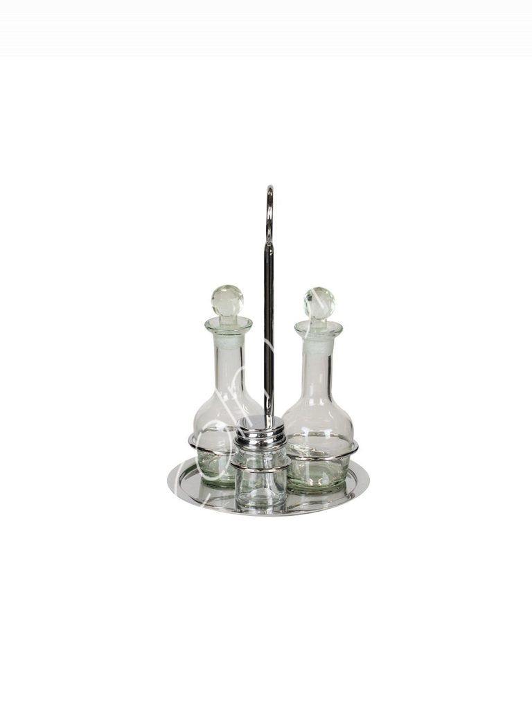 Oil & vinegar set ss/POL 18x18x25