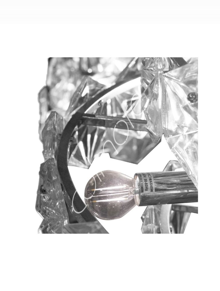 Chandelier IR/NI glass 82x82x85