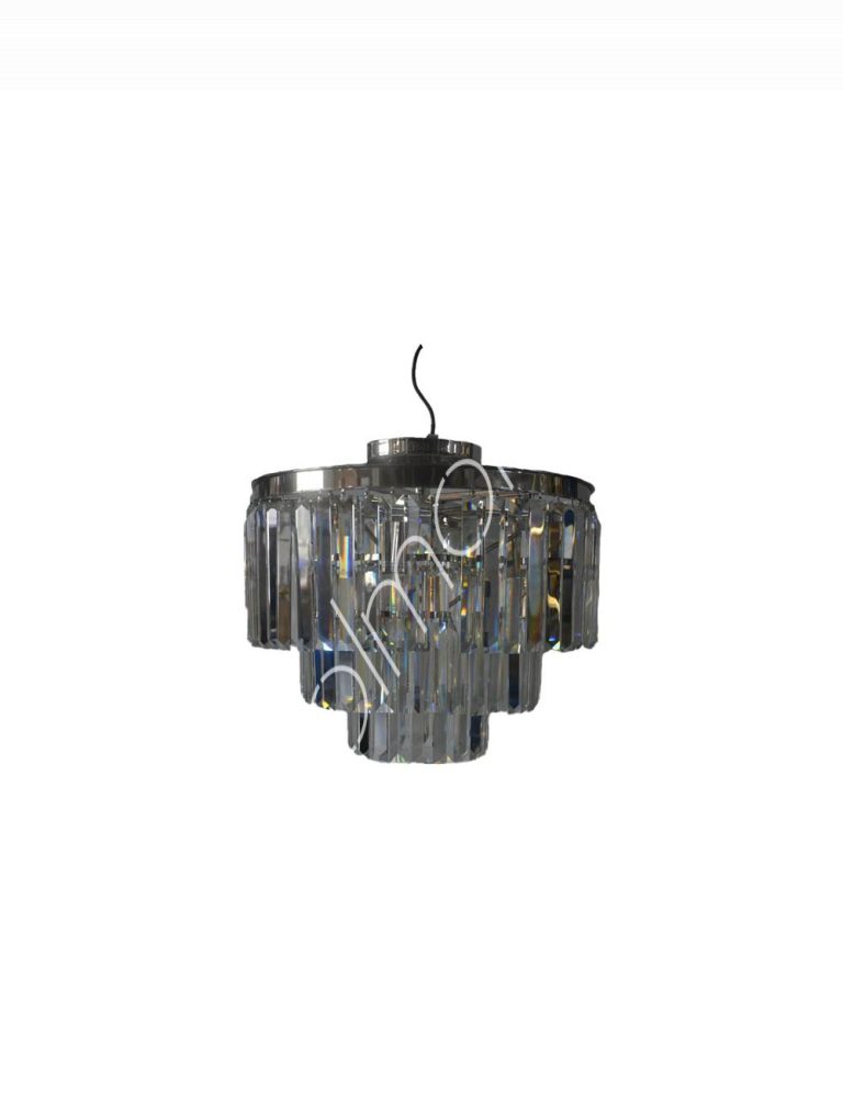 Plafoniere IR/NI clear glass 50x50x40