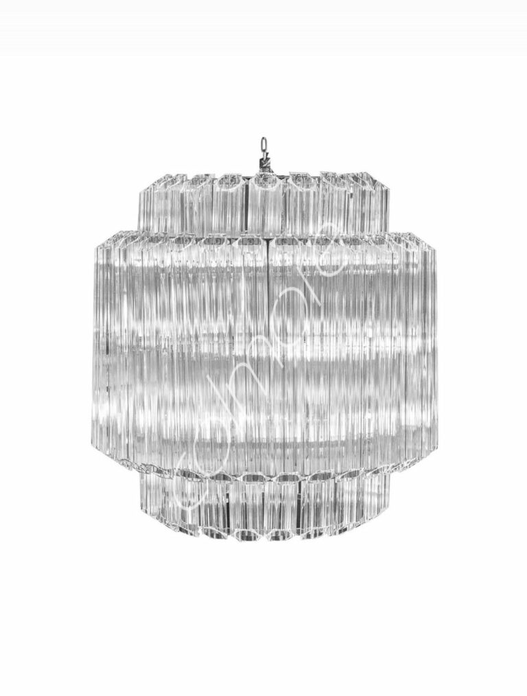 Ceiling lamp IR/NI clear glass 66x66x69