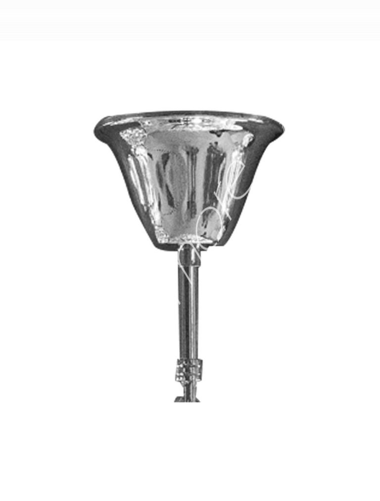 Ceiling lamp IR/NI clear glass 66x66x69