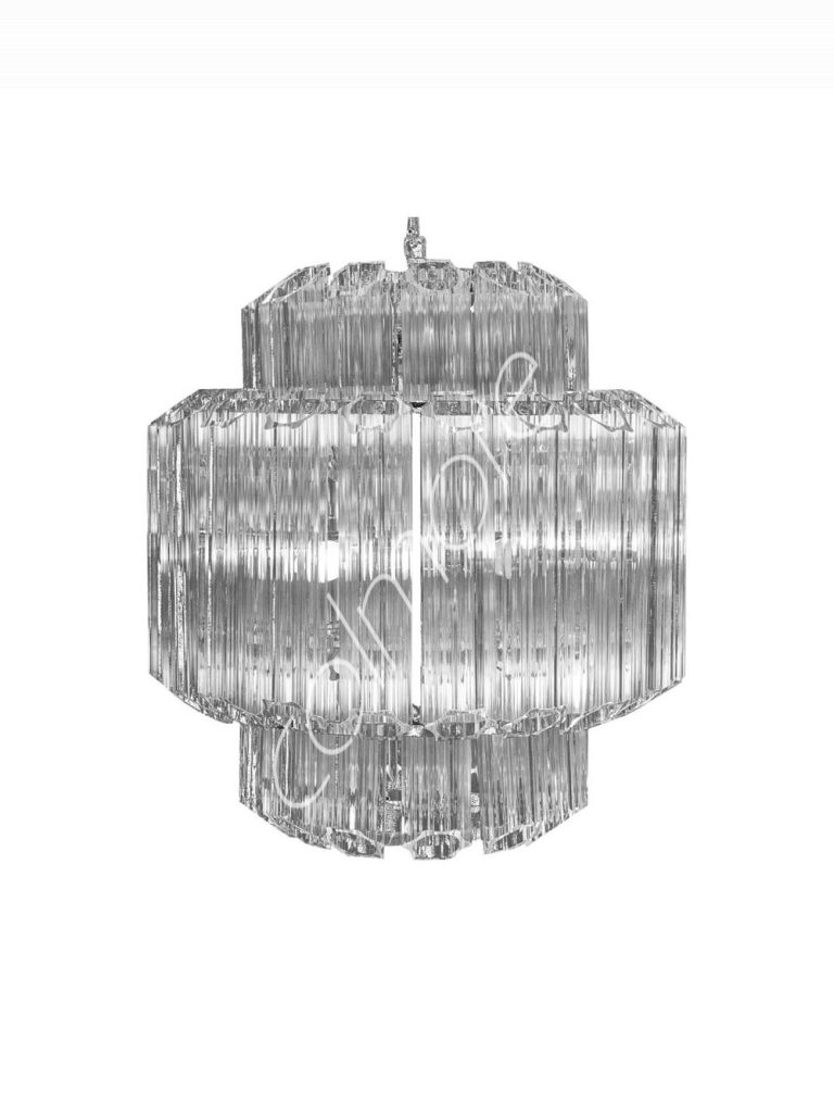 Ceiling lamp IRNI clear glass 50x50x50