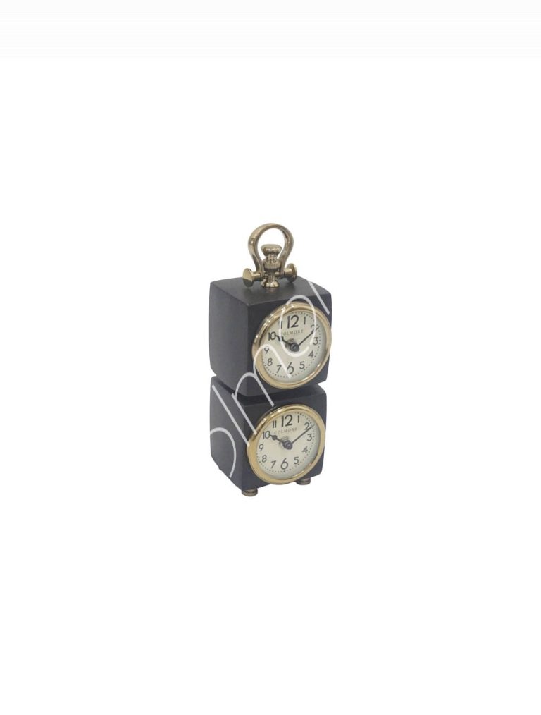 Table clock double ANT.BR pendo 9x9x26
