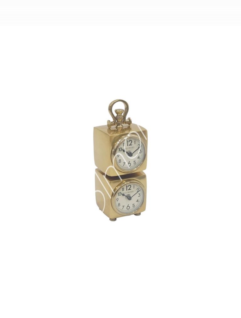 Table clock double ANT.BR 9x9x26