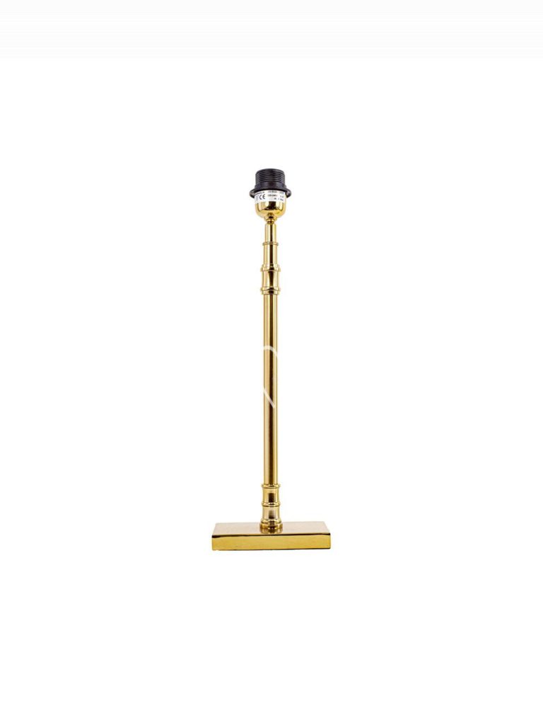 Table lamp rect ALU ss/GO 15x10x38