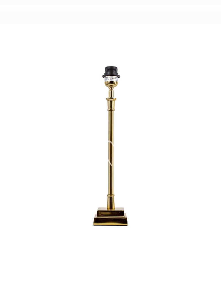 Table lamp sqr ALU ss/GO 8x8x31