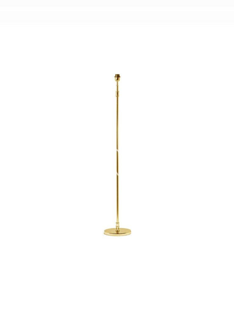 Floor lamp oval BR/GO 25x16x144