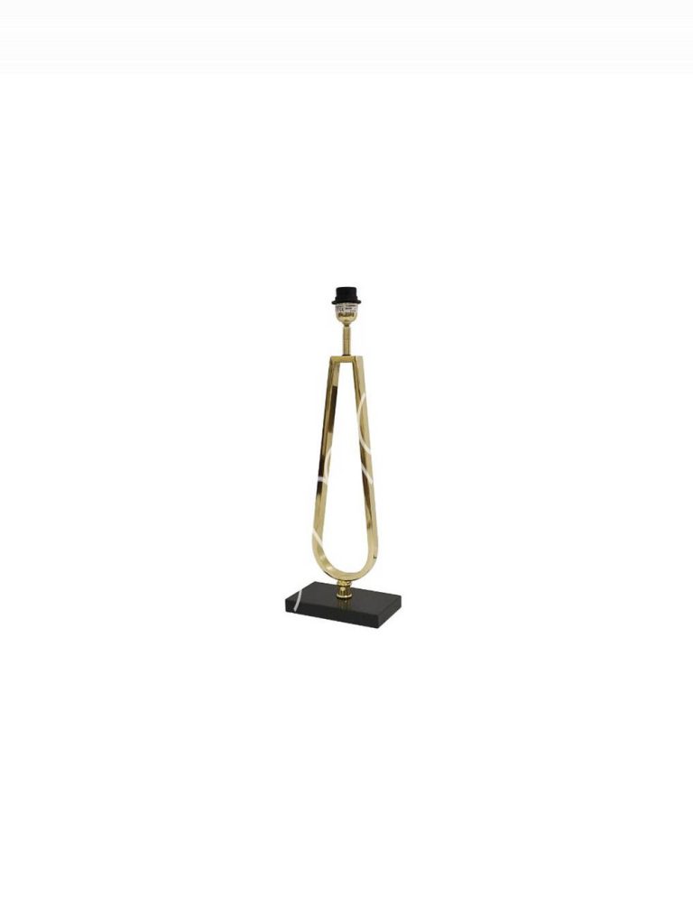 Lamp base BR/GO 20x13x63