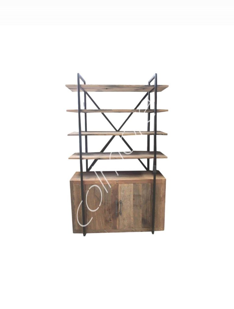 Shelves cabinet sleeper wood IR 120x48x200