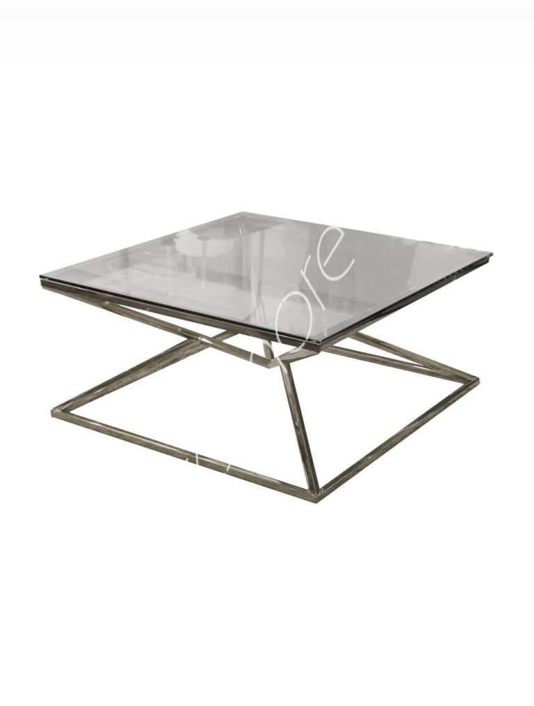 Coffee table diamond ss 100x100x47