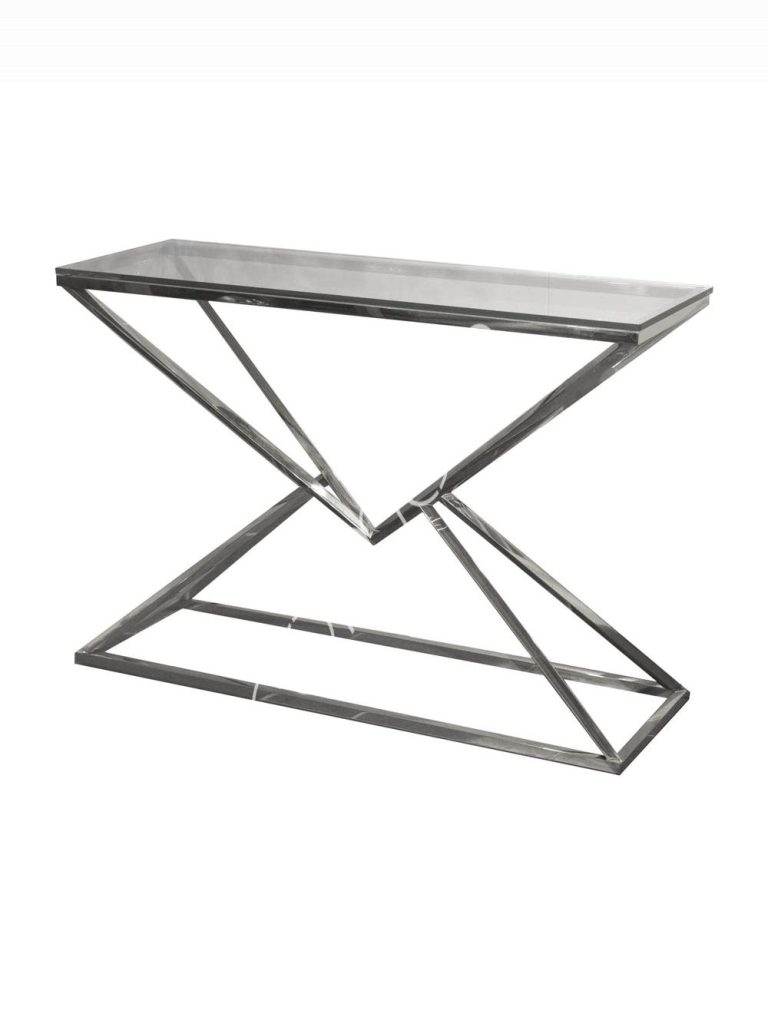 Console table diamond ss 120x40x82