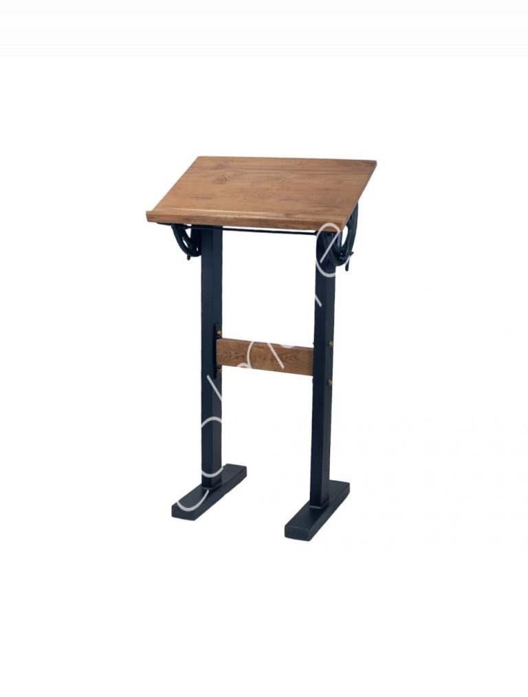 News paper desk teak IR 61x41x104