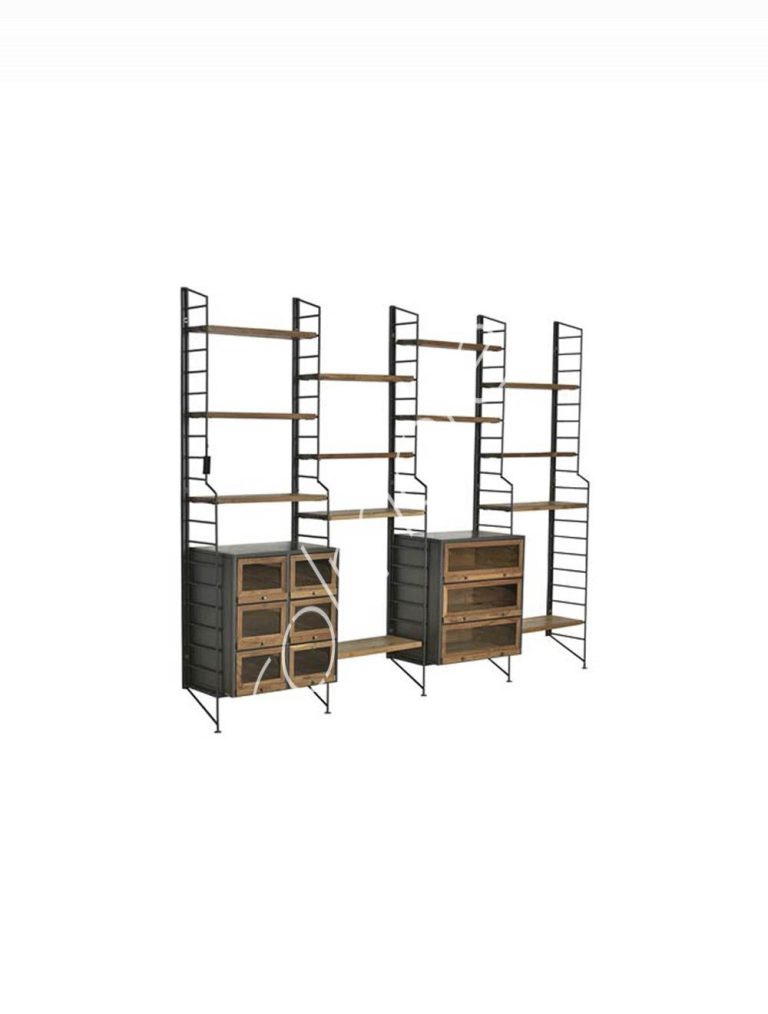 Shelves teak IR 288x46x235
