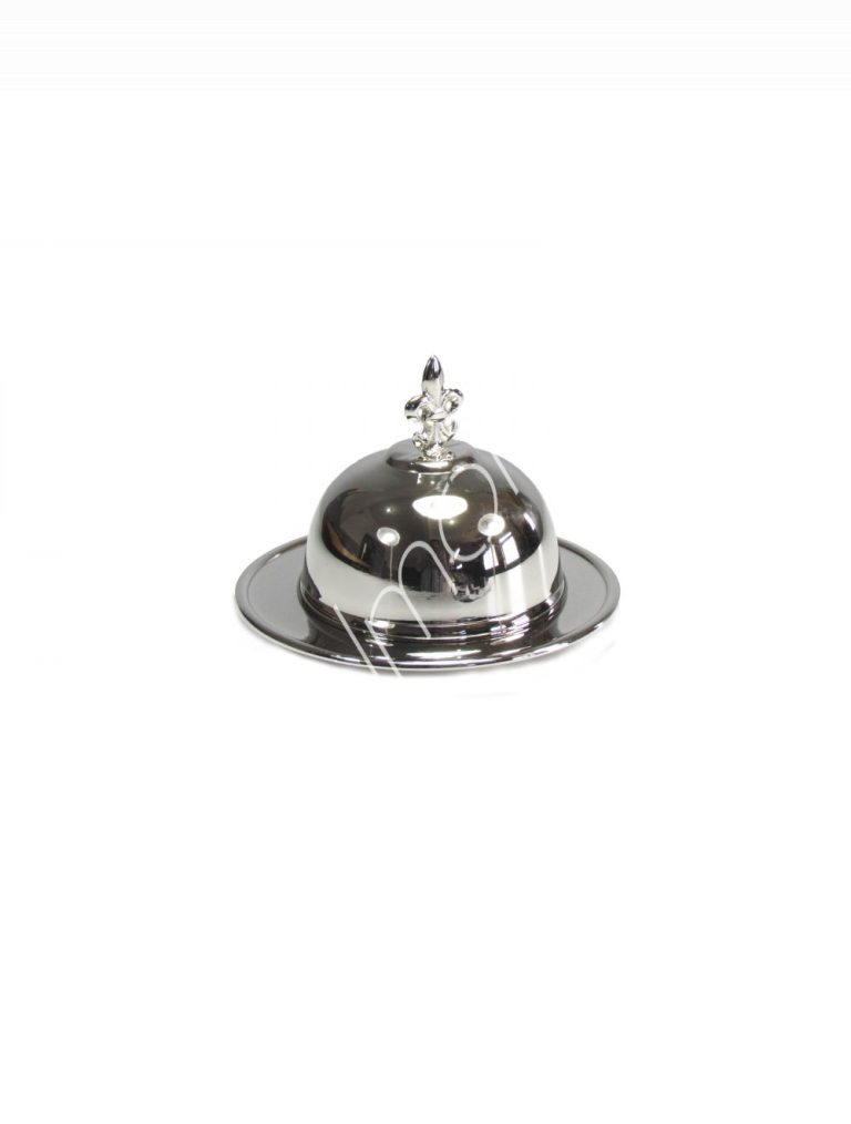 Butter pot lily BRNI glass 14x14x10
