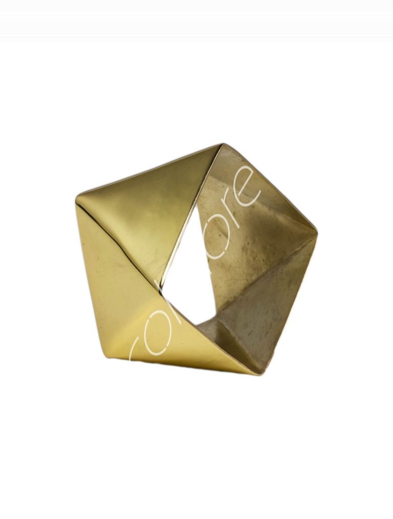 Napkin ring SET4 BRGOLD 5x5x3
