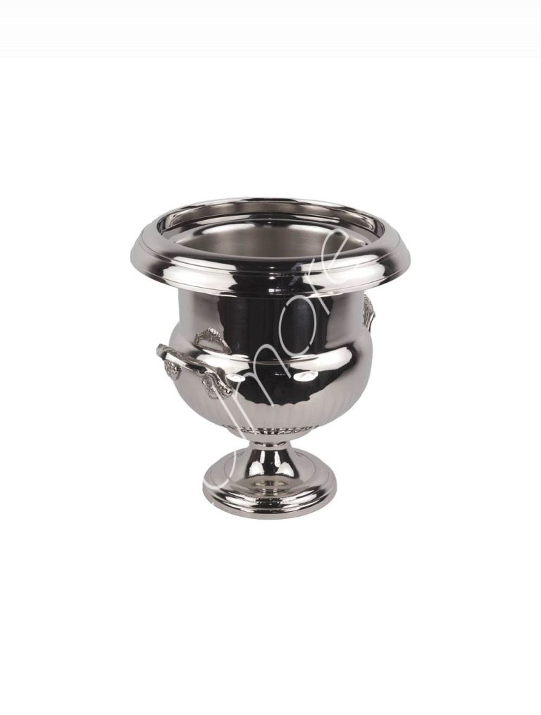 Wine cooler silver BR/ALU/NI 35x35x37