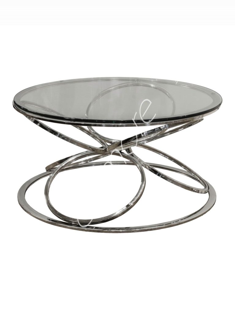 Coffee table Oslo ss/NI 80x80x43