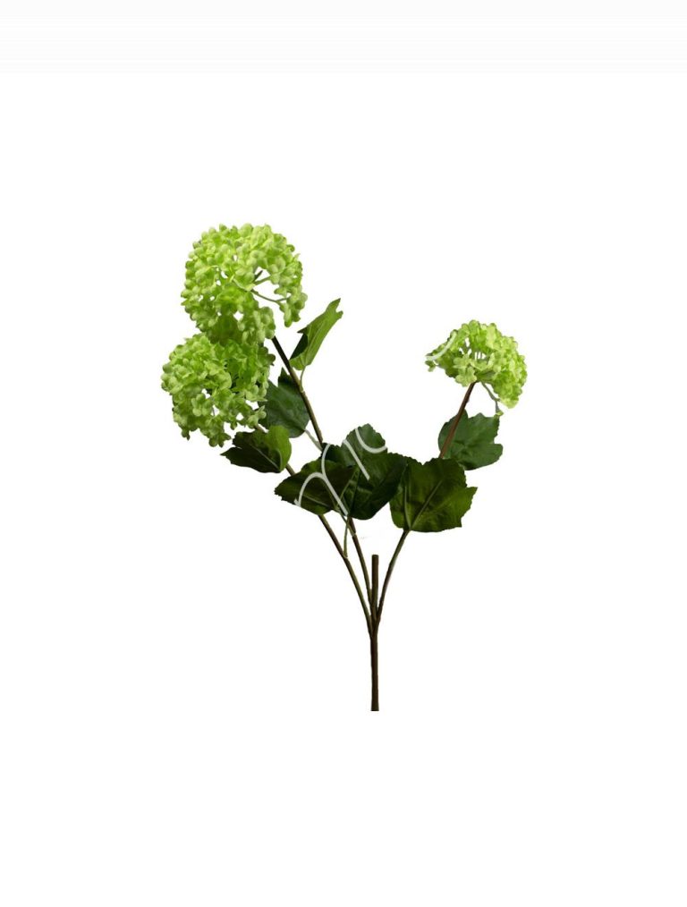 Flower snowball green 75cm