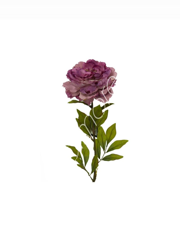 Flower peony pink 84cm