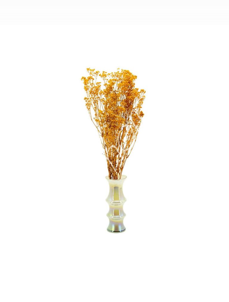 Bundle of dry flowers orange 75-85cm