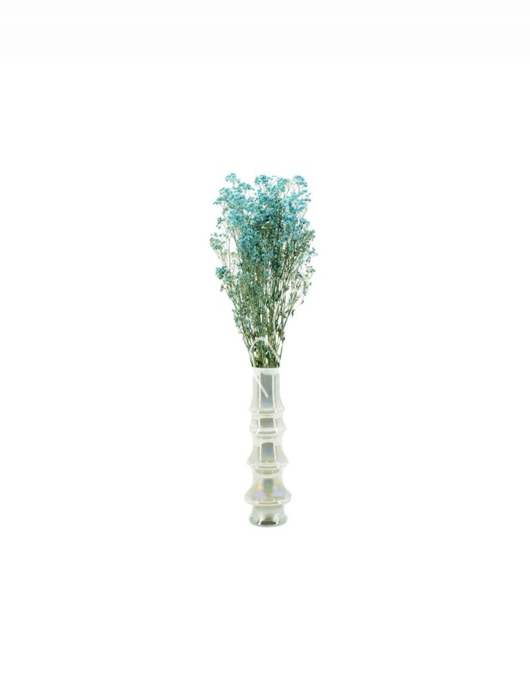 Bundle of dry flowers blue 75-85cm