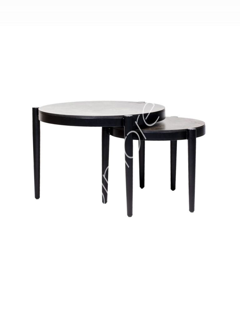 Outdoor side table SET/2 ALU/HPL
