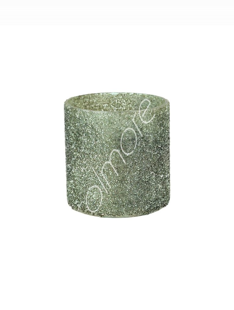 Votive turqblue 12x12x12