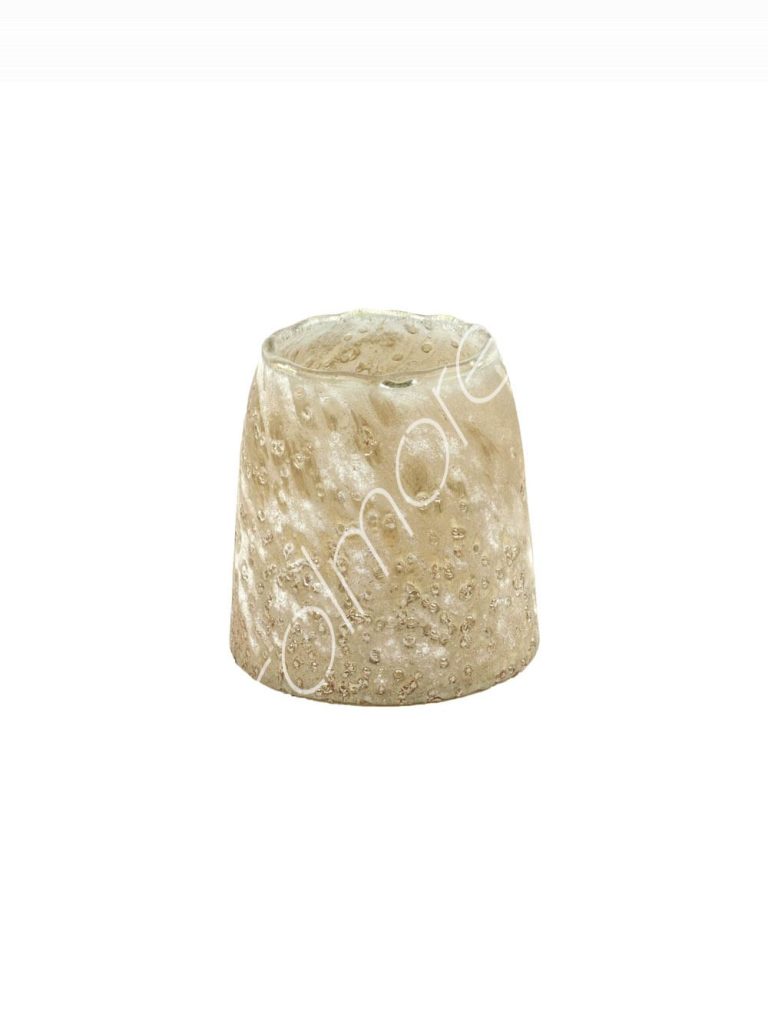 Teelichthalter Gold Puder 12x12x12